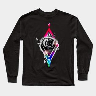 Crystal Rose Long Sleeve T-Shirt